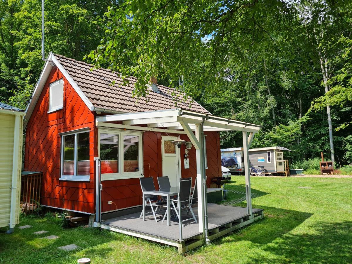 Ferienhaus direkt am Badesee Bungalow 11 Schönsee Urnshausen Exterior foto